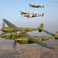 Lockheed P-38 Lightnings