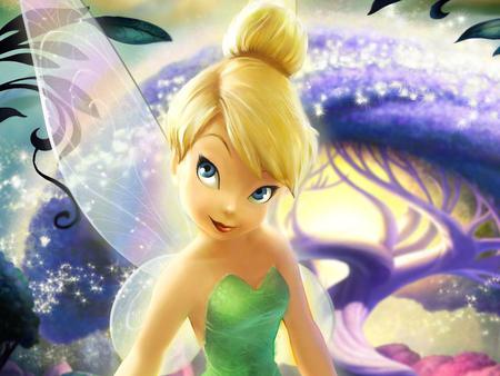 Tinkerbell - tiny, tinkerbell, forest, fairy, cute, fantasy