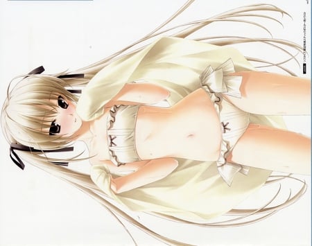 Sora - white, yosuga no sora, sora, underwear