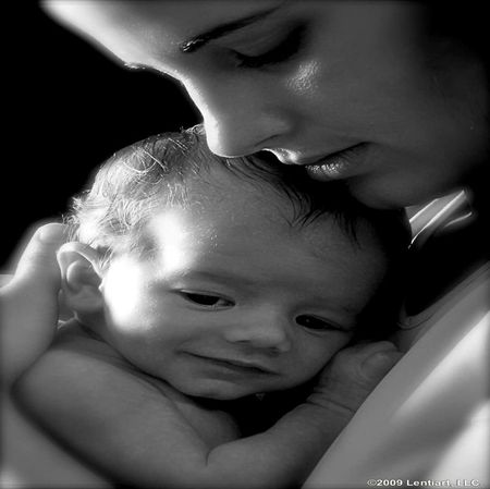 MOTHER AND CHILD - beauty, love, carring, life, mother, child, newborn