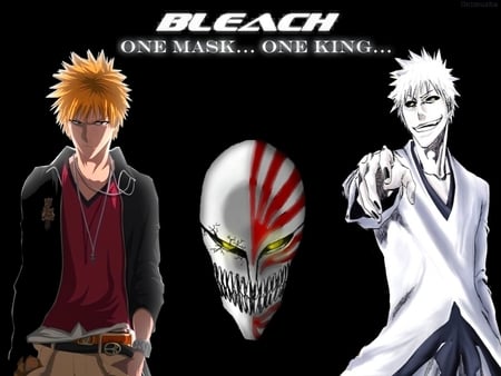 Ichigo - boy, anime, evil, good