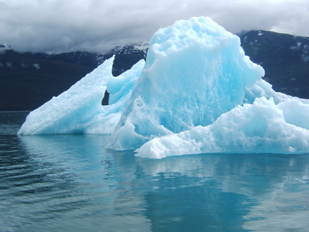 Iceberg In Winter - winter, iceberg, ocean, cold