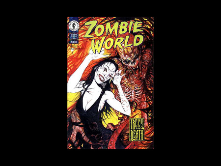 Zombie World - female, zombie, world, comic