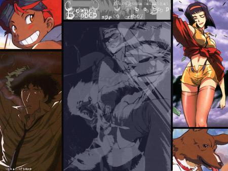 Cowboy Bebop - anime, colors, stuff, people