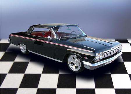 1962 Chevrolet Impala  - classic, impala, chevy, black