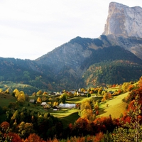 Mountain and hill