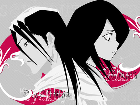 Byakuya,Rukia - rukia, bleach, byakuya, anime, kuchiki