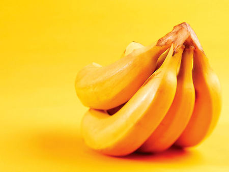 Bananas - sweet, fruits, yellow, bananas