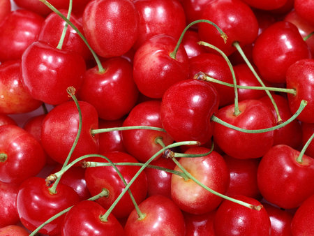 Cherries - cherries, fruits, red cherries