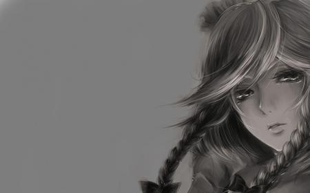 Artistic Anime - drawing, girl, cool, photo