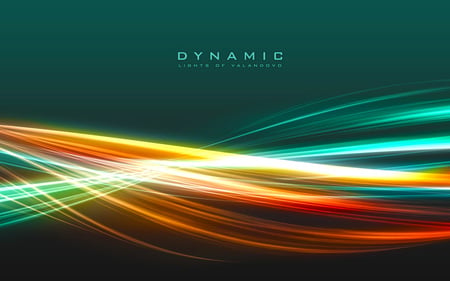 Dynamic - abstract, lines, colors, background