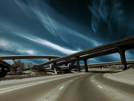 Longhorn Recolor - abstract, road, cg, 3d