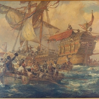 Attack on a Spanish Treasure Ship