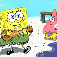 Spongebob Hawaiian Dancer