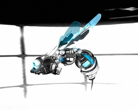 Robotic Bee - bee, robotic bee