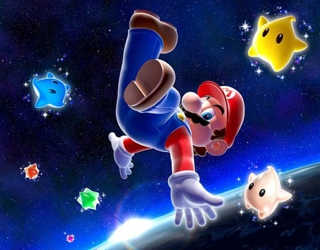 Super Mario Galaxy - mario, game, video game, super mario