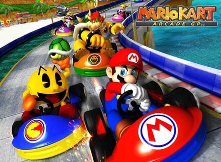 Mario Kart Arcade - mario kart arcade, mario kart, mario kart arcade gp