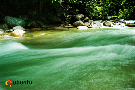 Ubuntu Fraser Hill - fraser hill, river, waterfall, ubuntu, linux