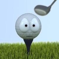 Funny Golf Face