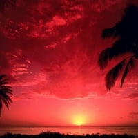 south pacific sunset 