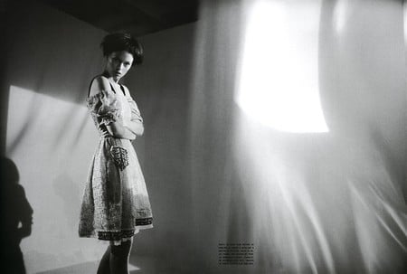 Pale Shades 04 - editorial, vogue, vogue italia, fashion, glen luchford, doutzen kroes