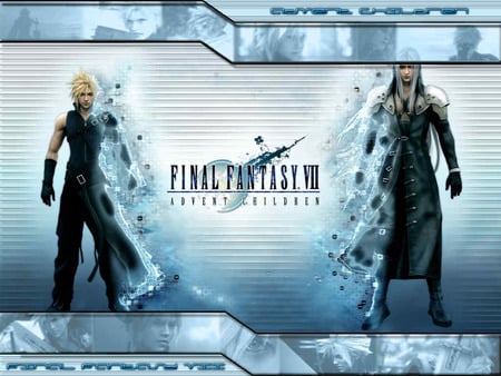 Final Fantasy 7 - cloud, sepheroth, fantasy, final