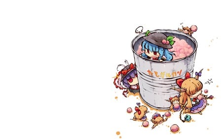 Chibi Touhou - anime, touhou, can, chibi