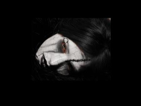 Nothingness - goth, sad, girl, eyes, alone, eye, evil, darkness