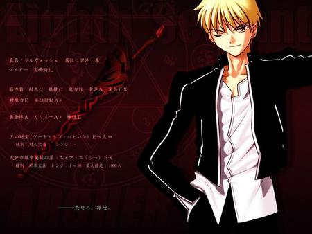 Gilgamesh - king of hero, servant, fate stay night, archer