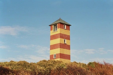 Lighthouse in netherlands - architecture, netherlands, lighthouse, ocean