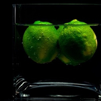 Lemons in the glass