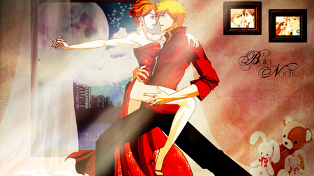 ichigo and orihime - ichigo, orihime, tango, bleach