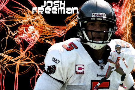 Josh Freeman Tampa Bay - freeman, josh, football, tampa, buccaneers, rookie, qb, bay