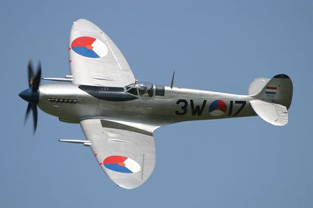 Spitfire Mk 9 (Dutch Air Force) - world war two, dutch air force, supermarine spitfire, spitfire