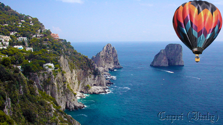 Island Capri (Italy) - nature, vacations, italy, islands, sea, tourism, relax