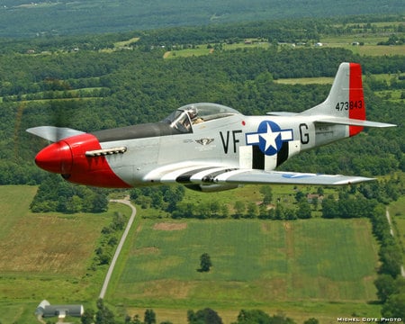 North American P-51 Mustang - north, war, ww2, mustang, american, usaf, p51, world