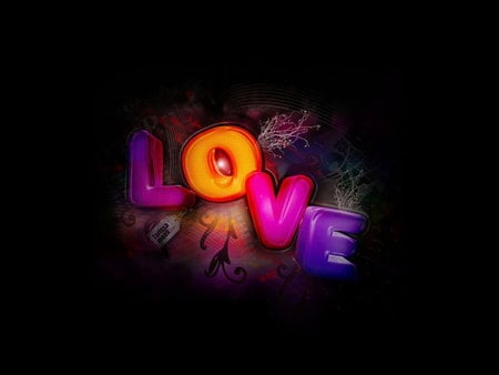 love - text, love, heart