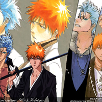 BLEACH: Grimmjow and Ichigo 01