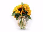 sunflowers vase