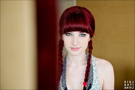 Susan Coffey - red, people, model, beautiful, hair