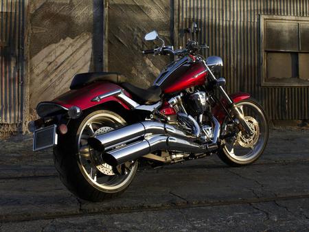 Red Bike - red, motorcycles, oudoor, bike