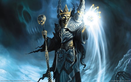 Skeleton King - ghost, warrior, energy, annihilated, heroes, heroes of annihilated empires, king, aura, skeleton, empire