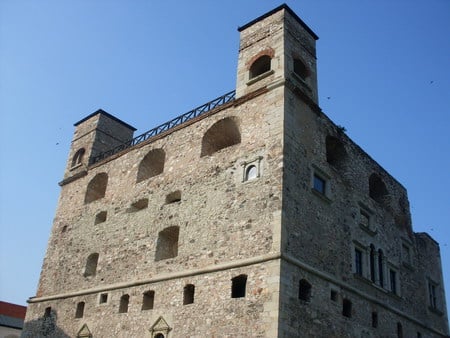 Hungary-Sarospatak Rakoczy var - sarospatak, hungary, monuments, rakoczy