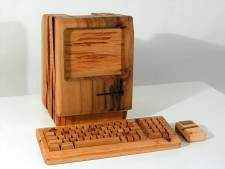 IBM - computer, historic, wood, old