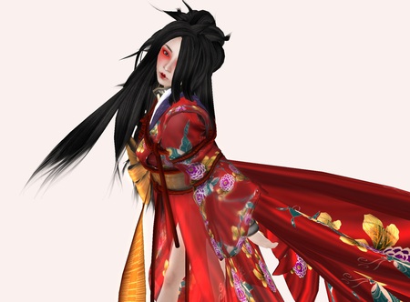 kimono cerp - kimono, girl, asian, cerp