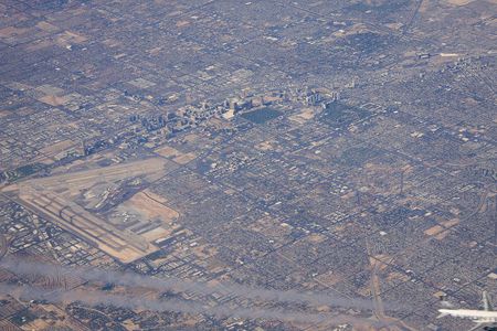 Las Vegas - Aerial View - usa, las vegas, nevada, america