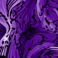 black purple abstract