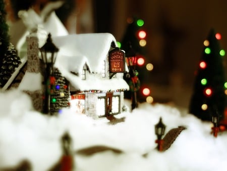 Christmas - christmas, decoration, new year, present, snow