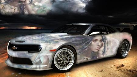 dreams - art, chevrolet, chevy, car