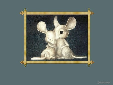 Love is Mice - love, mice, animals, rodents